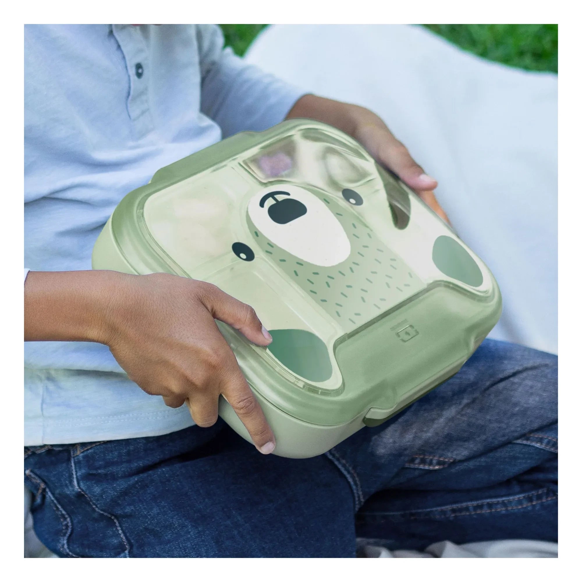 Monbento - MB Wonder Bear fiambrera | Verde