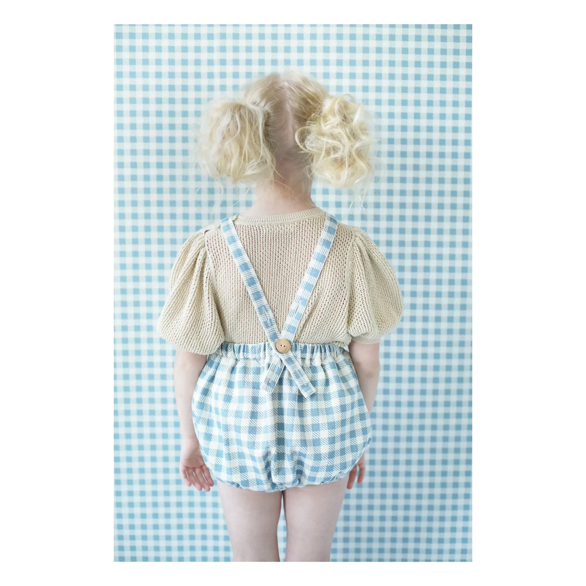 Soor Ploom - Oona Vichy Mono de Algodón Orgánico | Blanco crudo