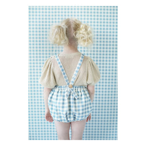 Soor Ploom - Oona Vichy Mono de Algodón Orgánico | Blanco crudo