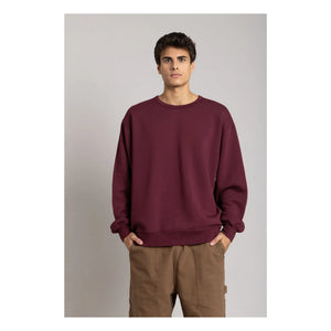 Smallable Man - Sudadera de algodón orgánico | Berenjena