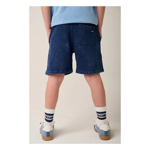 Tumble N'Dry - Pantalones cortos de algodón orgánico Whitehaven | Azul marino