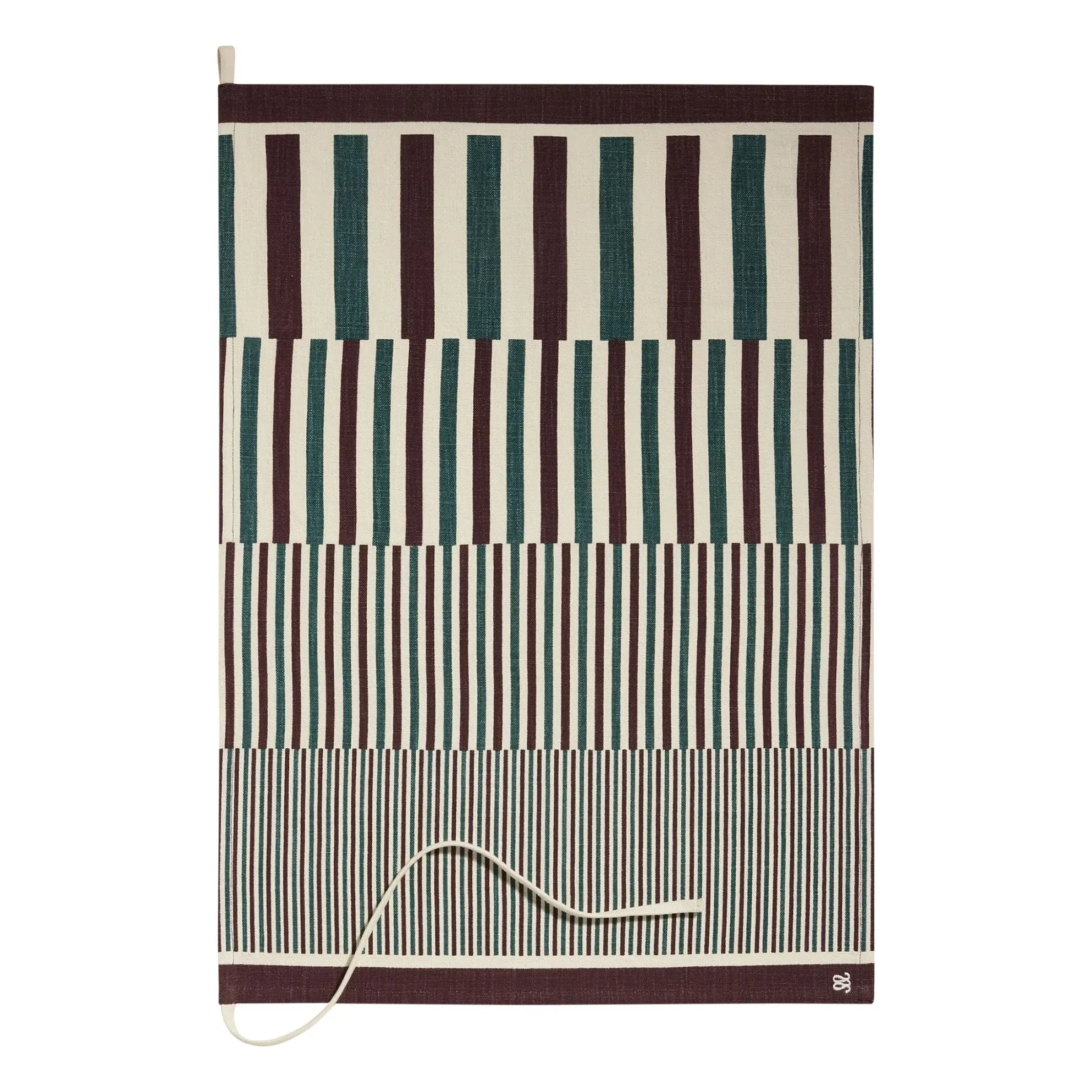 Maison Sarah Lavoine - Toalla de cocina Norma | Burdeos