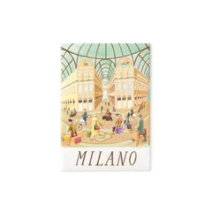 Legami - Imán ilustrado de Milán - Colección de ciudades del mundo