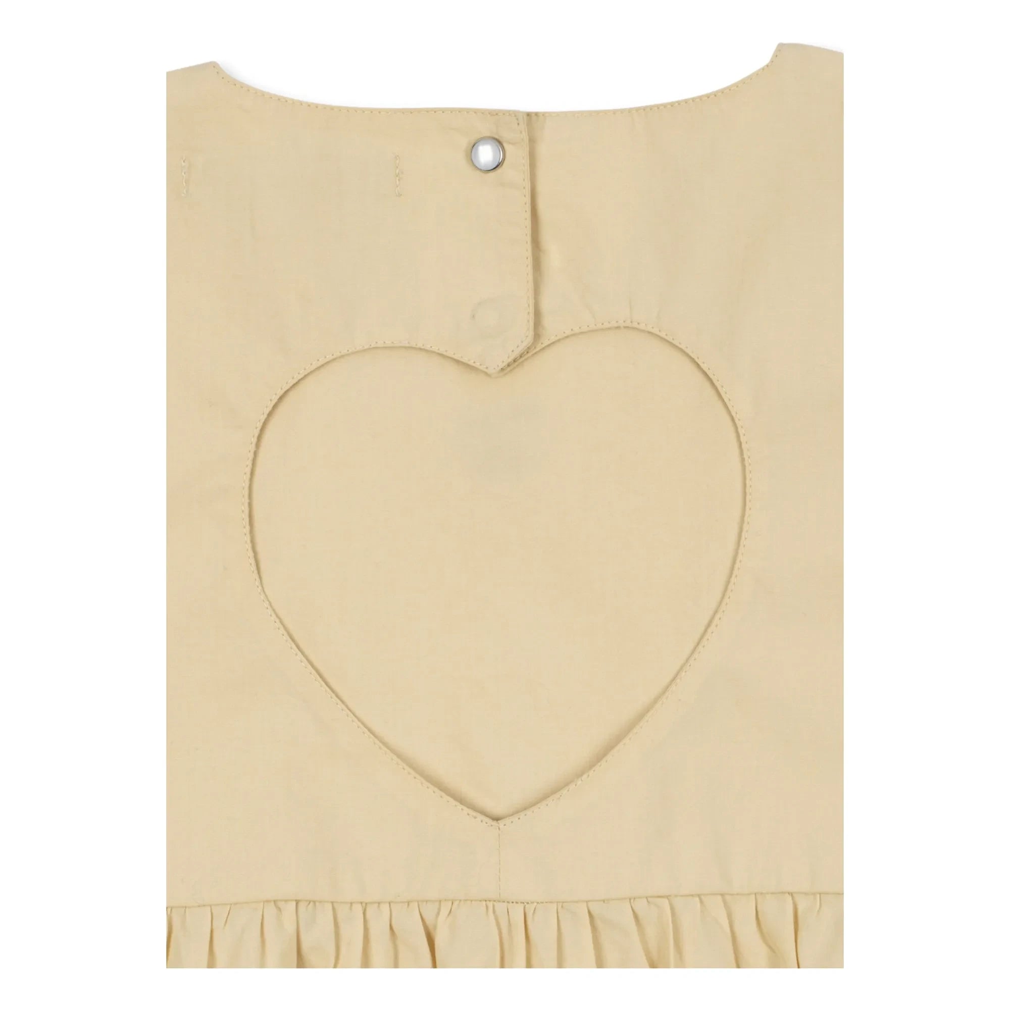 Konges Sløjd - Vestido de espalda abierta Hearly Algodón orgánico | Beige