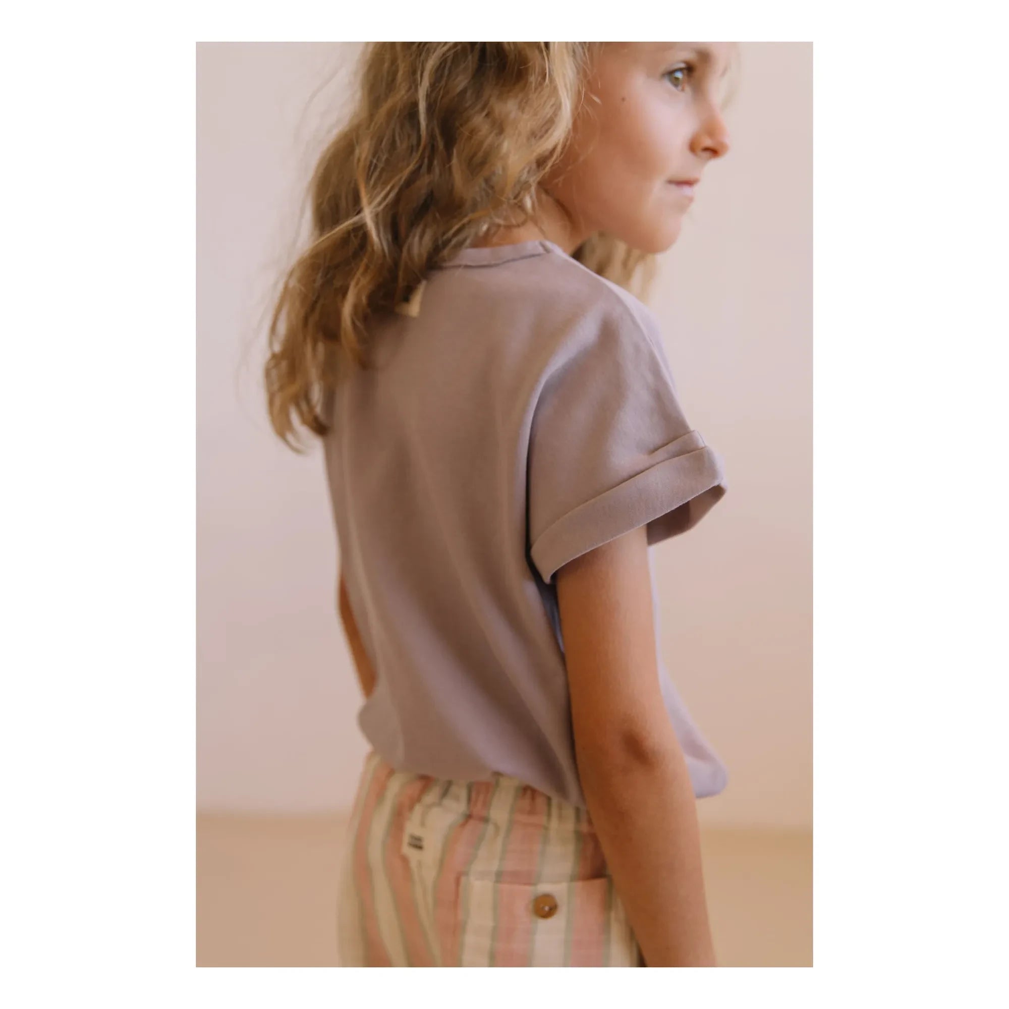 Studio Bohème - Camiseta de algodón orgánico Bama | Lila