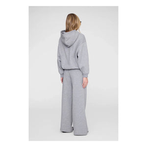 Anine Bing - Cárdigan Kacey Monogram | Gris jaspeado
