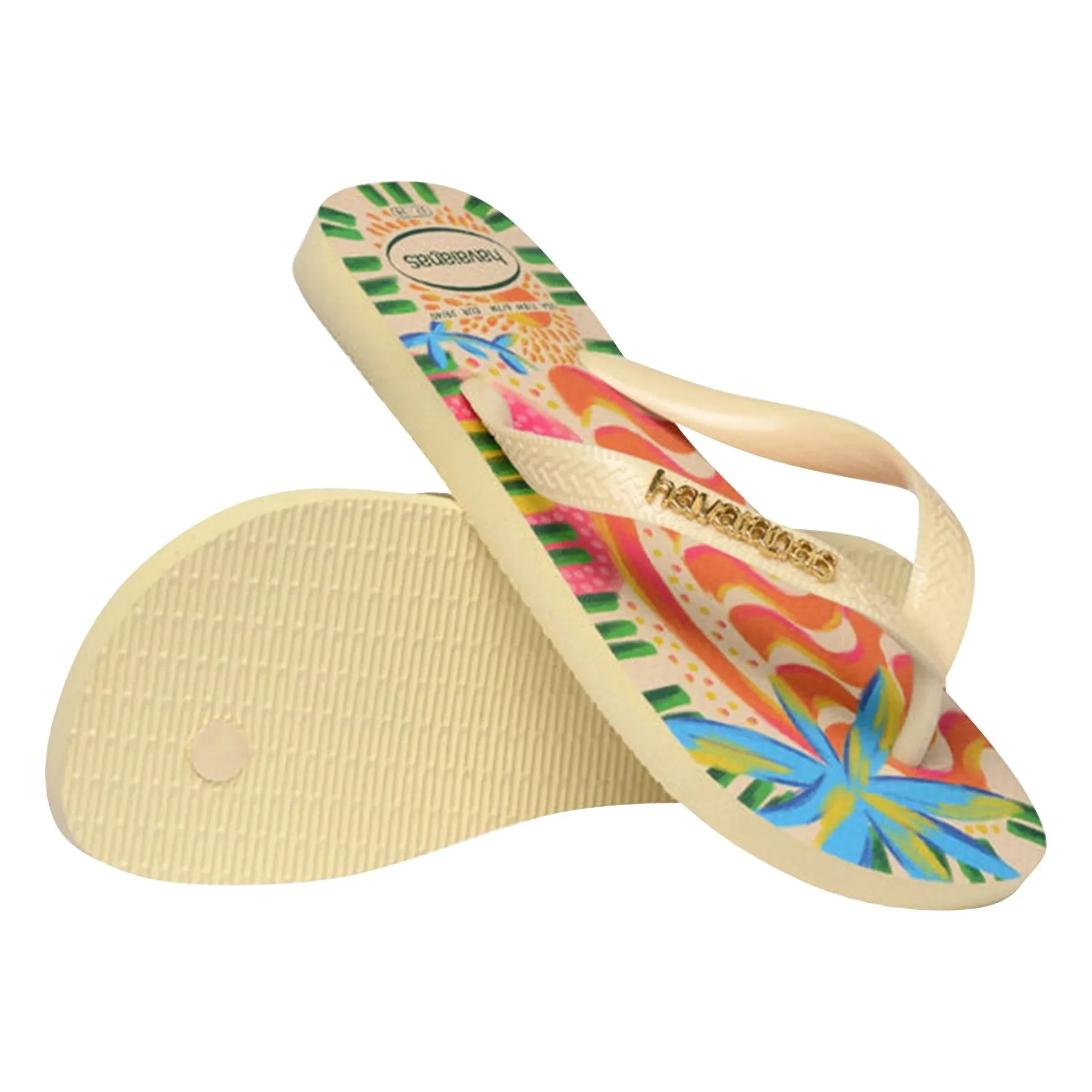 Havaianas - Chanclas Top Ginga Bossa | Crema
