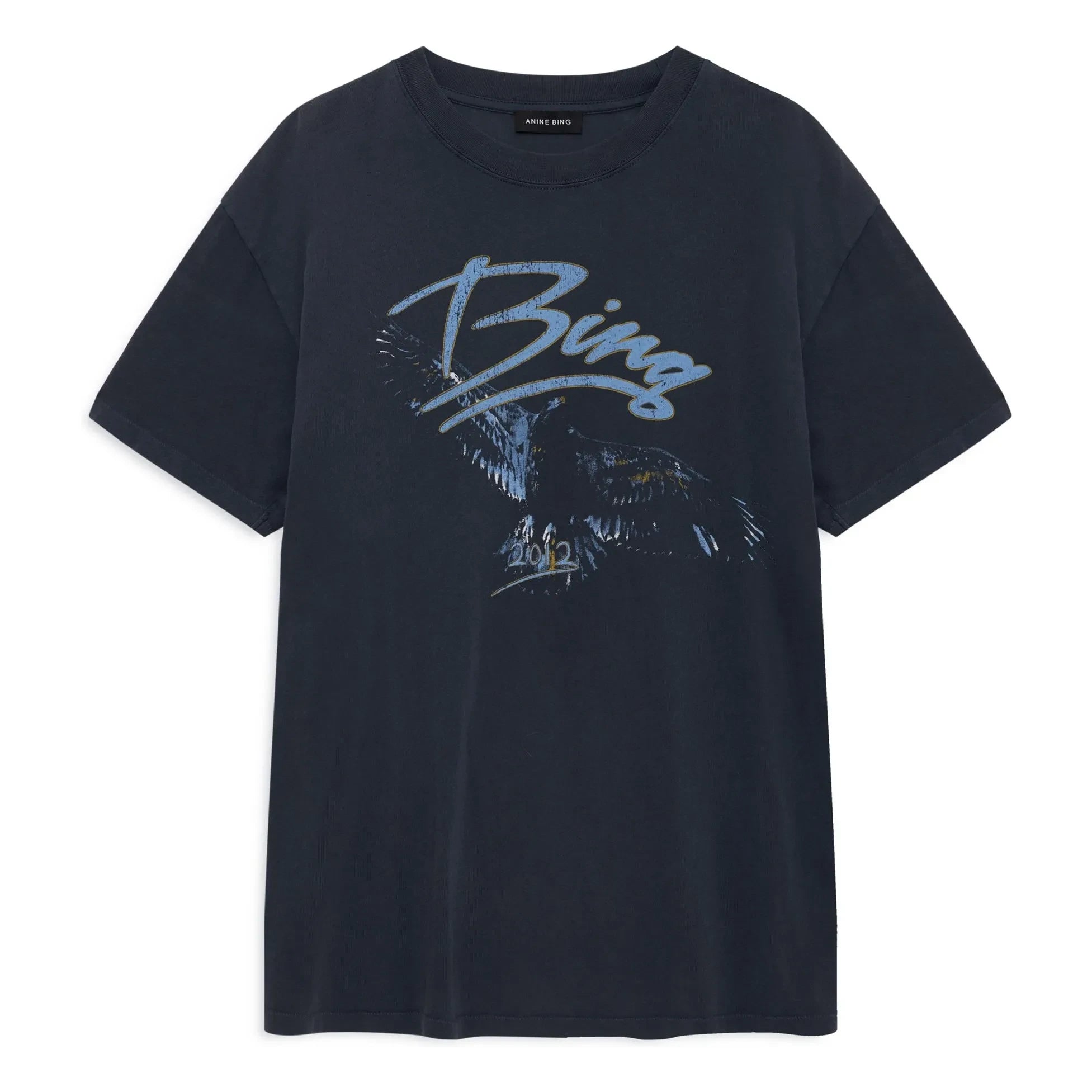 Anine Bing - Camiseta Kent | Negro