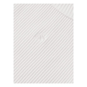 Scotch & Soda - Camiseta sin mangas de algodón orgánico acanalado | Blanco