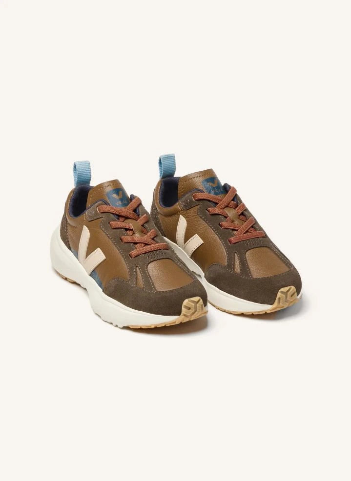 Veja - Zapatos Deportivos de Cuero Pequeña Canario - Veja x Bonpoint | Marrón