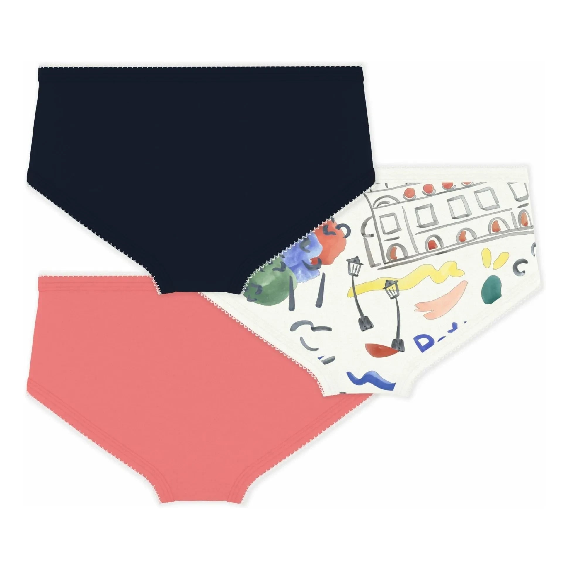Petit Bateau - Braguita Ópera Lote 3 | Coral