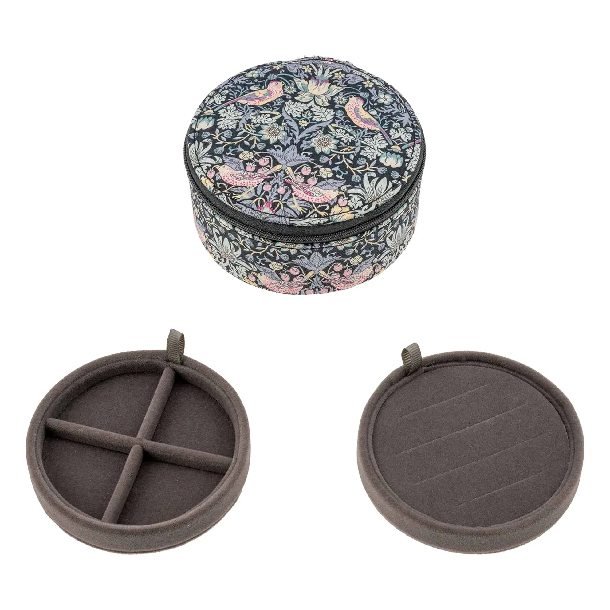 Bon Dep - Joyero redondo MW Liberty Strawberry Thief | Negro
