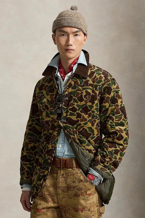 Chaqueta de entretiempo de algodón para hombre Polo Ralph Lauren