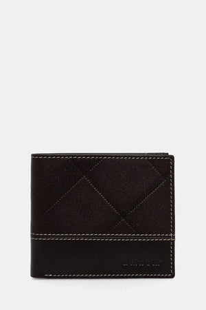 Cartera y tarjetero de cuero Barbour para hombre Tyneside