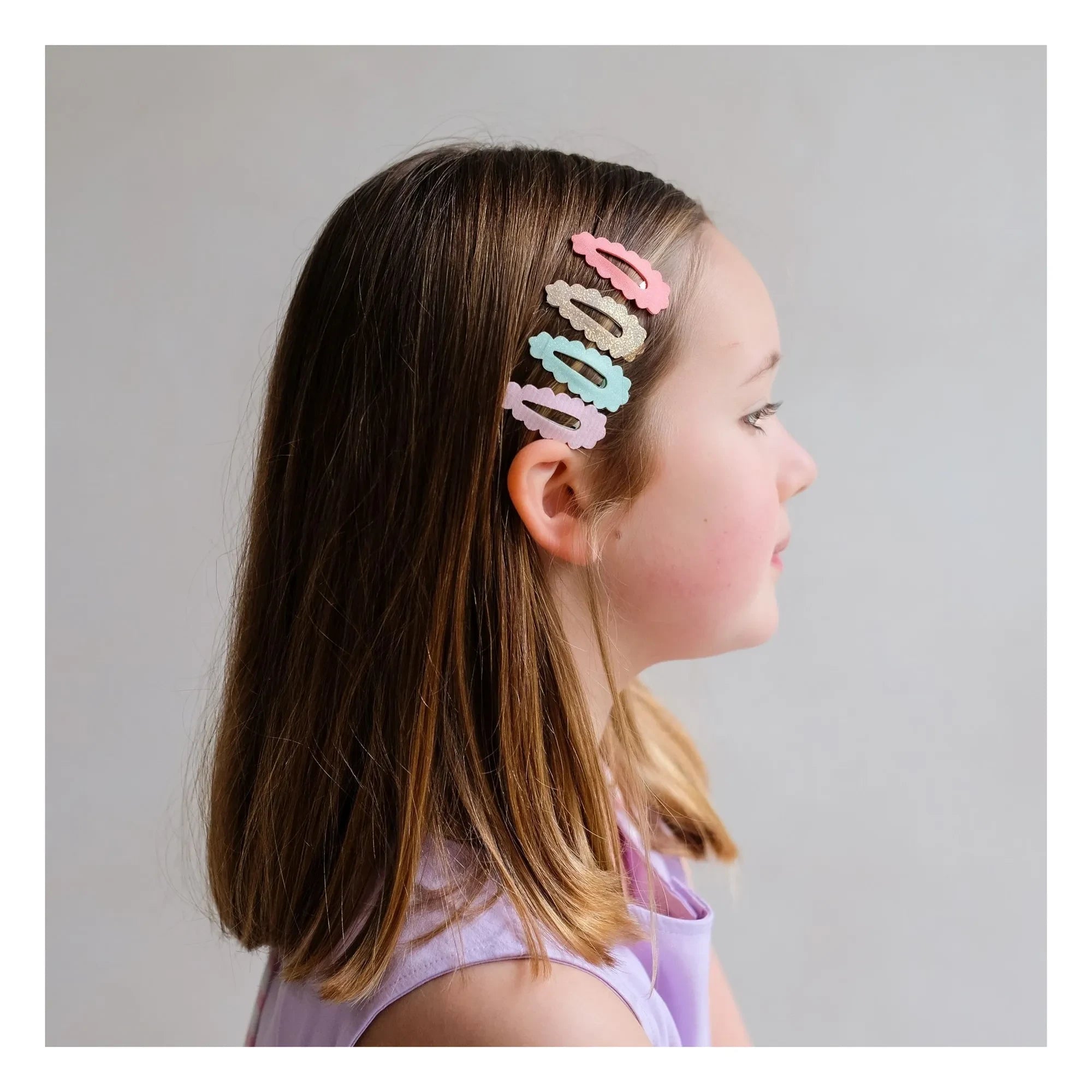 Mimi & Lula - Set de 5 horquillas Festoon Mini | Rosa