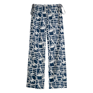 Bobo Choses - Pantalones de algodón orgánico Cookery Festival | Azul marino