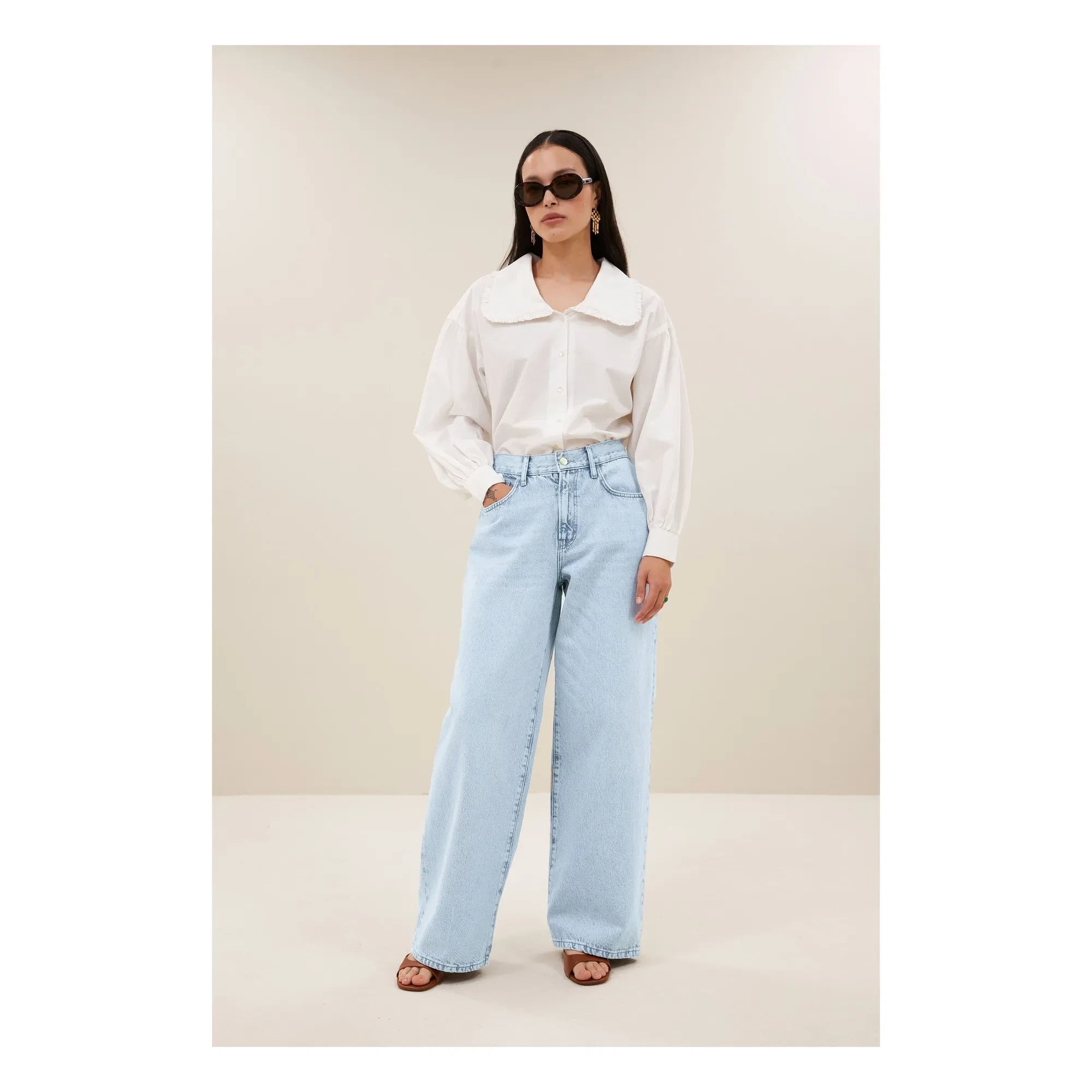 By Bar - Lilo Vaquero Algodón Orgánico | Azul denim