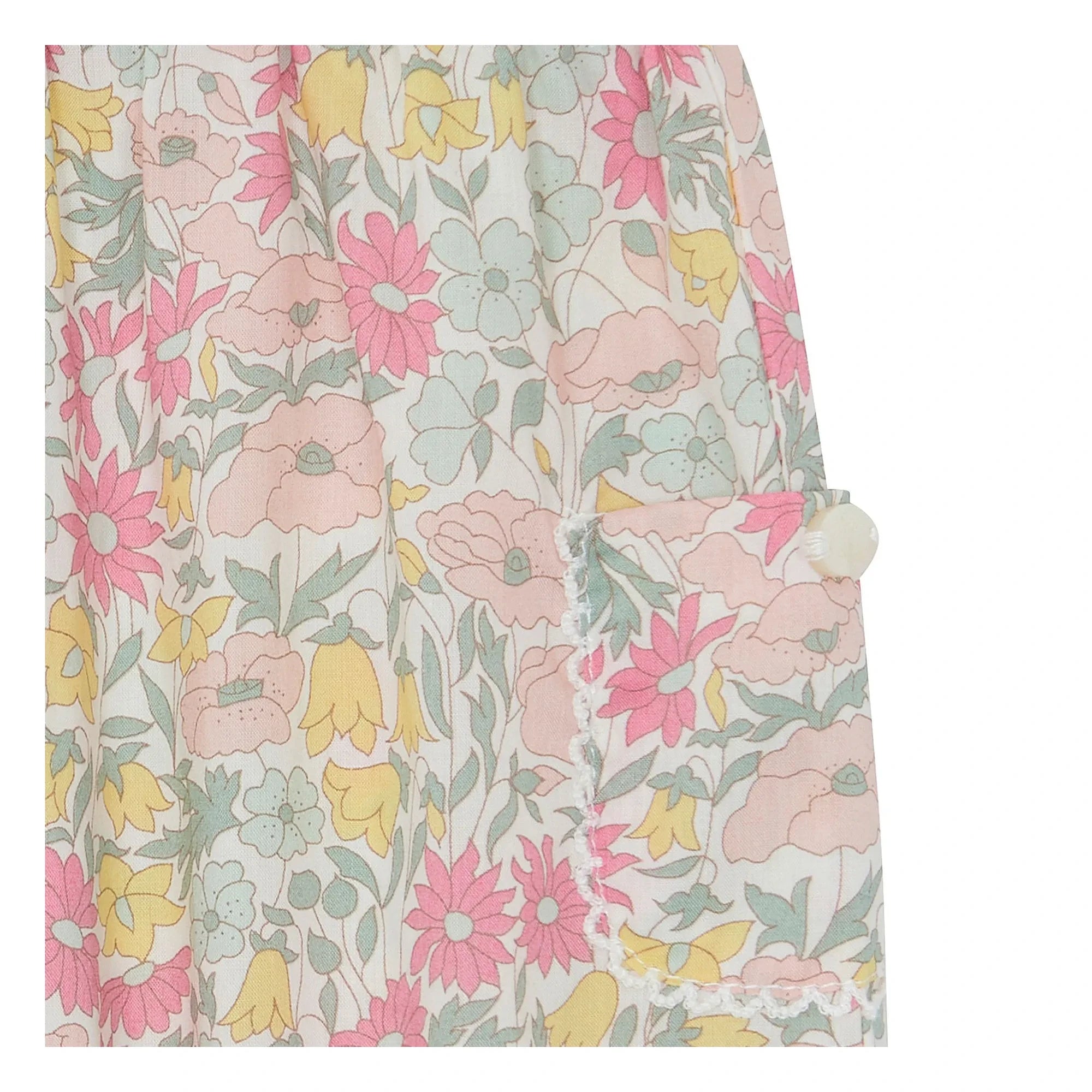 Tartine et Chocolat - Pantalones con volantes Liberty | Amarillo
