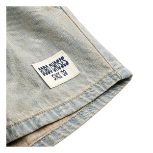 Bobo Choses - Bobo Choses Pantalón Corto Vaquero Color Lavado | Azul