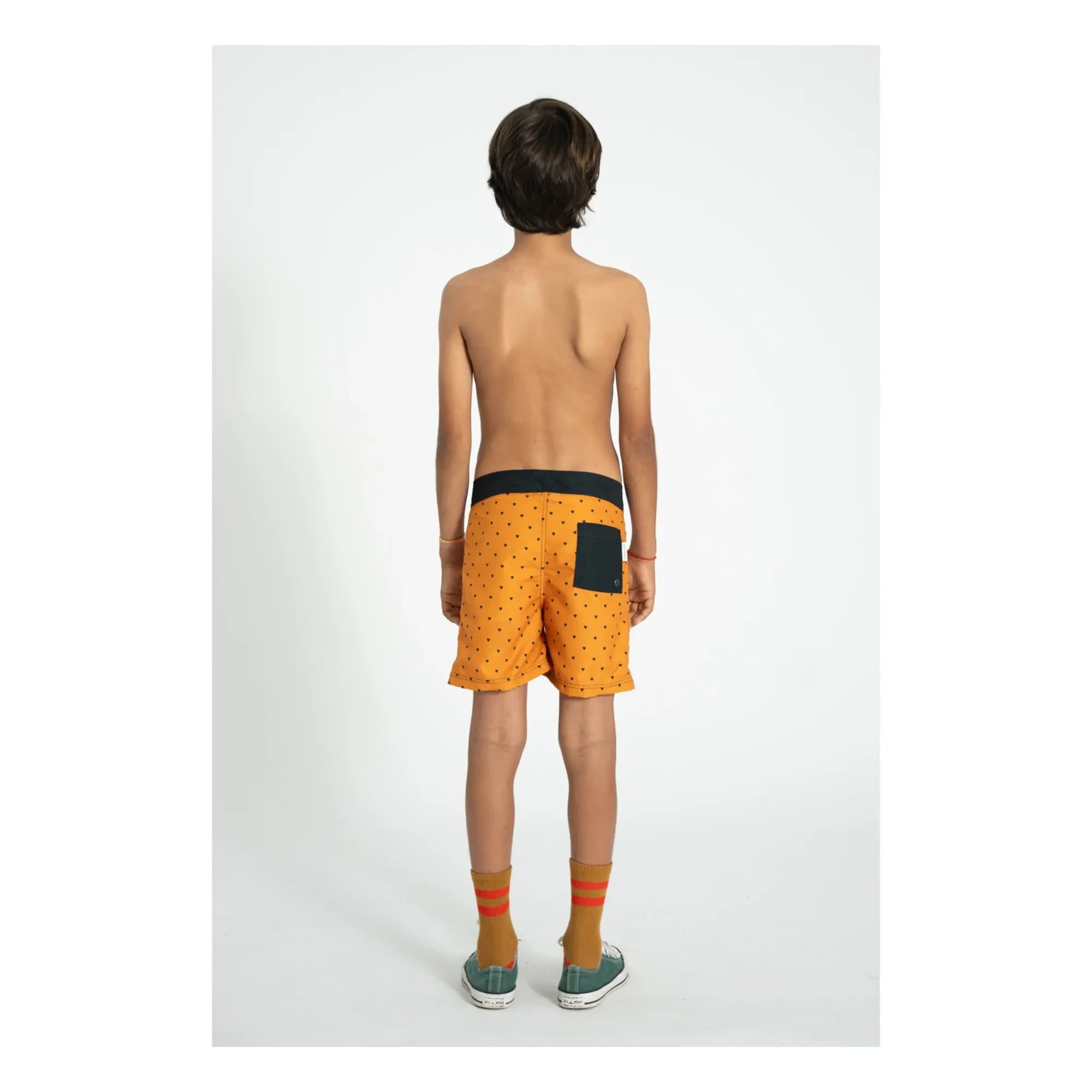 Piupiuchick - Pantalón Corto Corazón Fibra Reciclada | Camel