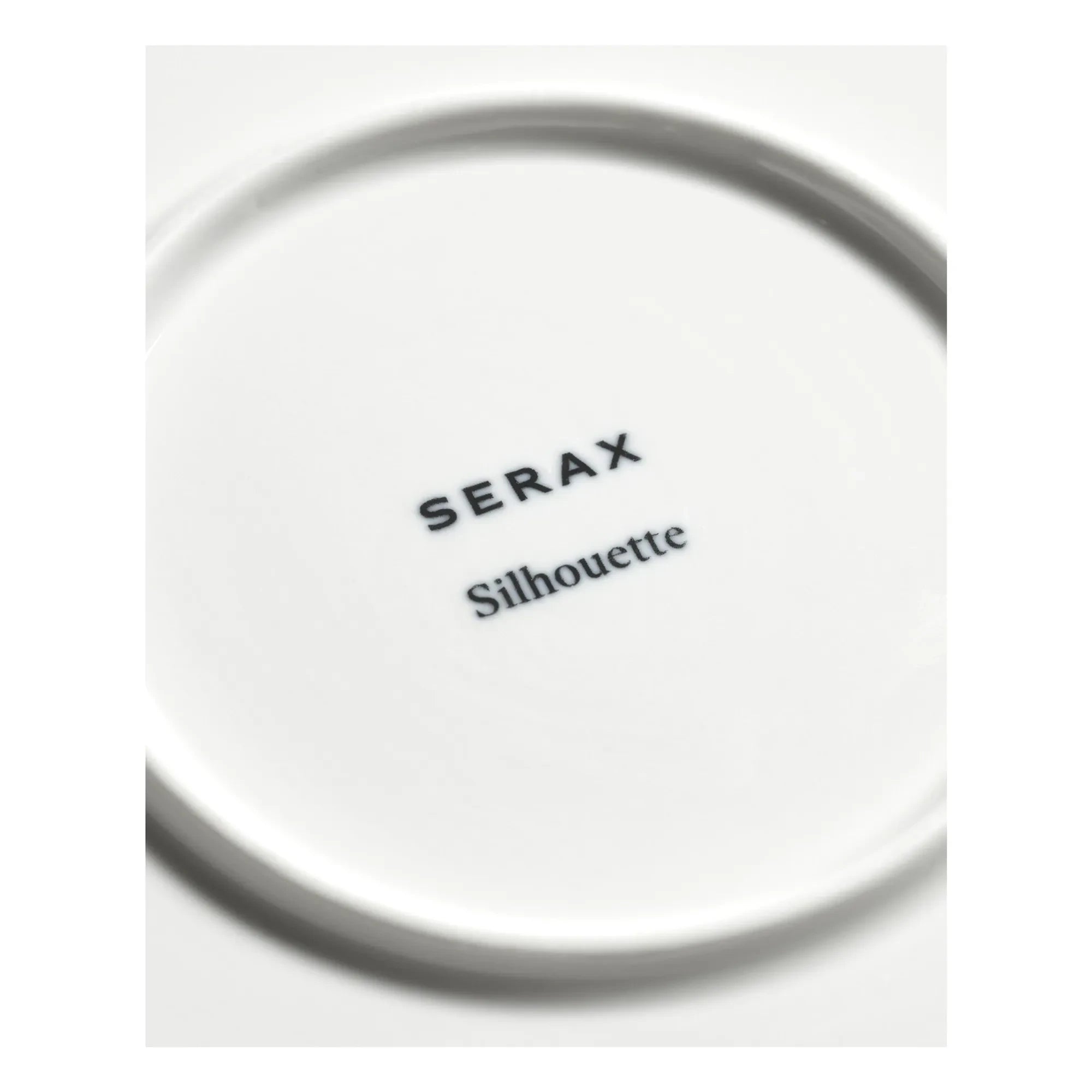 Serax - Platos hondos Silhouette, Sergio Herman - Juego de 4 | Blanco