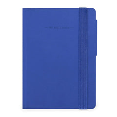 Legami - Cuaderno con Páginas en Blanco y Funda Suave Monocromática - Azul Ecléctico - Mi Cuaderno