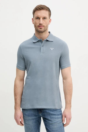 Camiseta de algodón para hombre con cuello Barbour ESSENTIALS