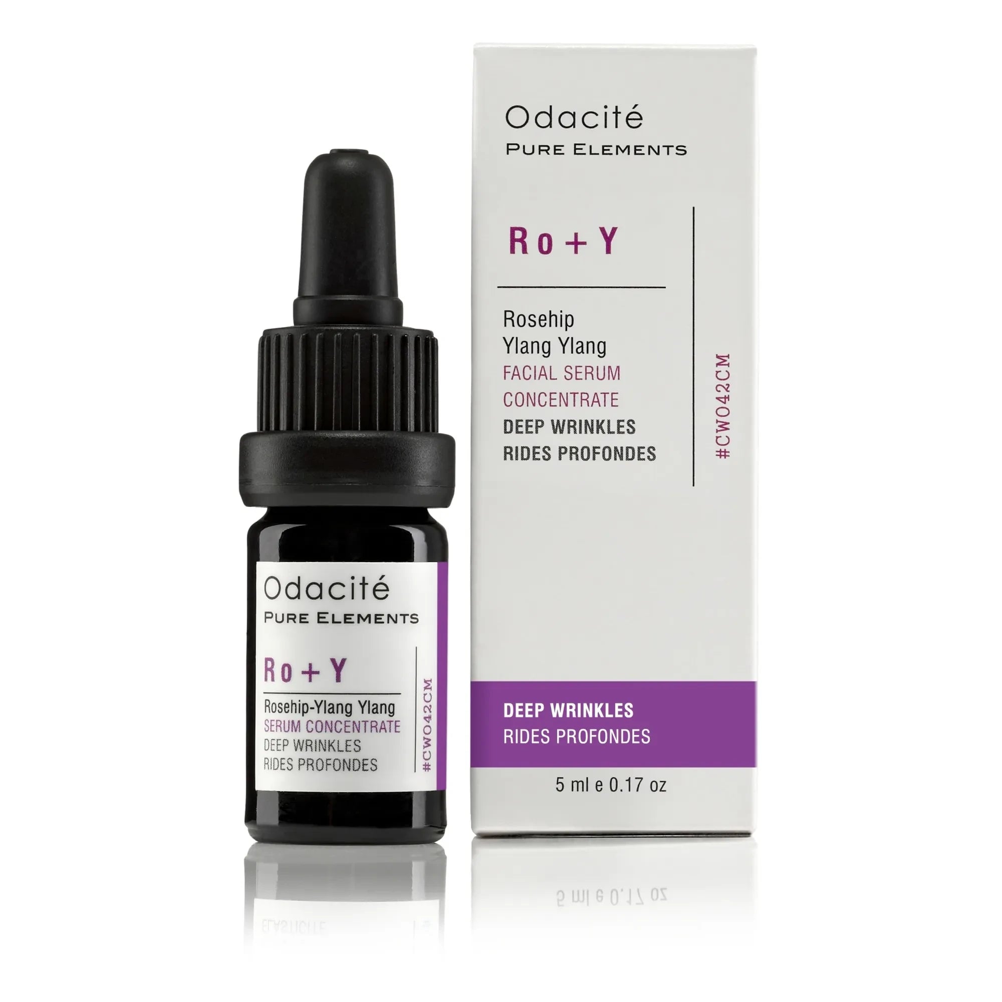 Odacité - Suero concentrado para arrugas profundas Ro+Y Rosa Mosqueta + Ylang Ylang