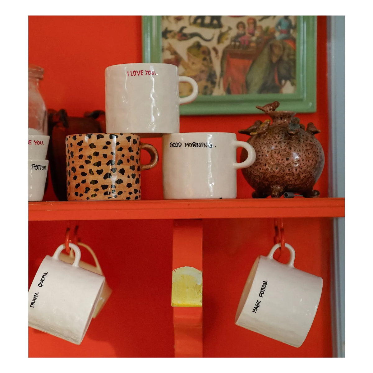 Anna + Nina - Tazas de espresso Perfect Morning - Juego de 2 | Crudo