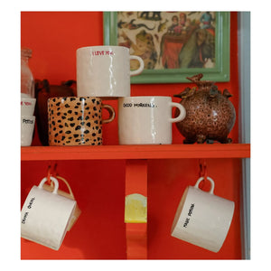 Anna + Nina - Tazas de espresso Perfect Morning - Juego de 2 | Crudo