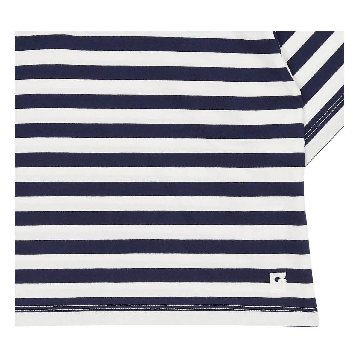 Smallable Kid - Polo Varsity de rayas | Azul negro