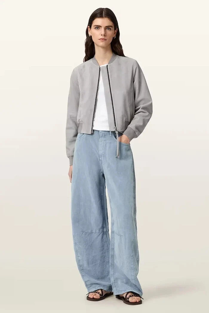 AllSaints vaquero de mujer de corte barrel JETT