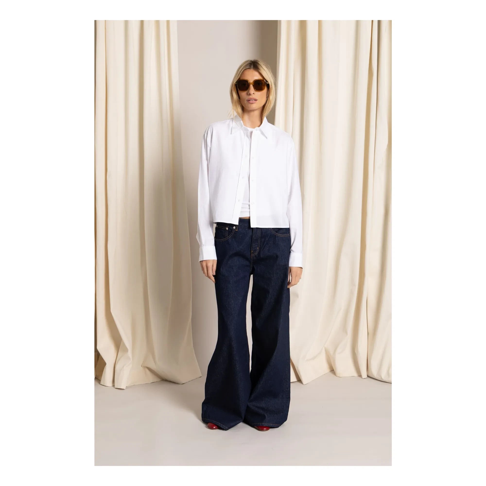 Smallable Woman - Camisa Corta Chili | Blanca