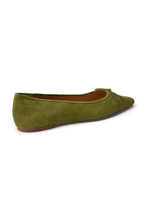 Zapatillas de ballet de terciopelo Polo Ralph Lauren Pnt Ballet Flat