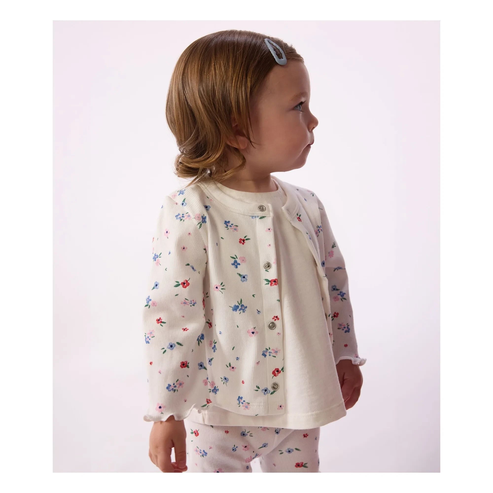 Petit Bateau - Vilet Fleuri | Blanco