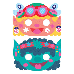 Omy x Gallimard Jeunesse - Set de 6 máscaras decorativas Magic Mask