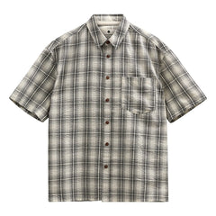 Anerkjendt - Camisa a cuadros Akotto | Gris