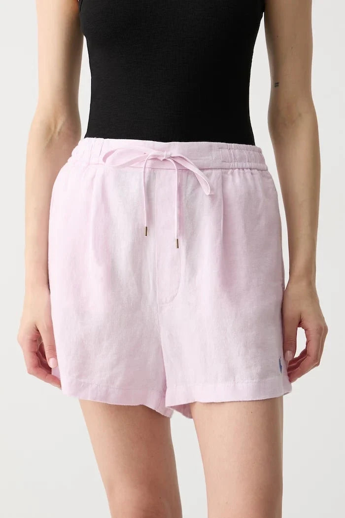 Polo Ralph Lauren shorts de lino para mujer LINEN-WVN-SHORTS