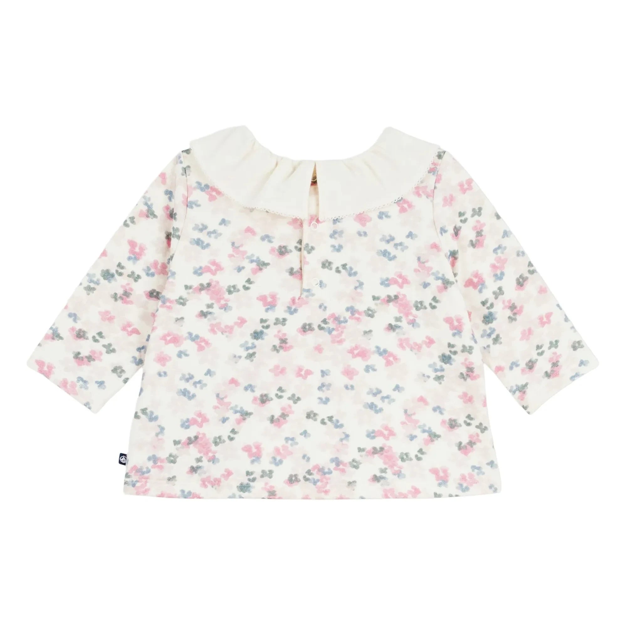 Petit Bateau - Blusa de algodón orgánico | Crudo