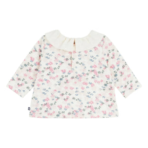 Petit Bateau - Blusa de algodón orgánico | Crudo