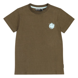 Tumble N'Dry - Camiseta Surface de algodón reciclado | Marrón caqui