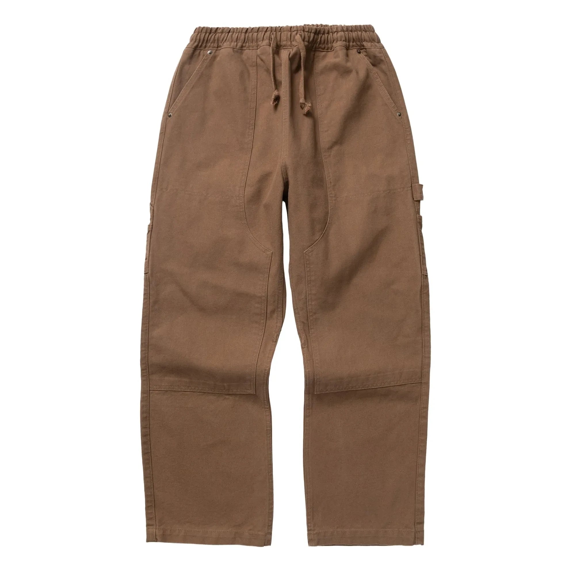 Service Works - Pantalones de cocinero Utility de algodón orgánico | Camel