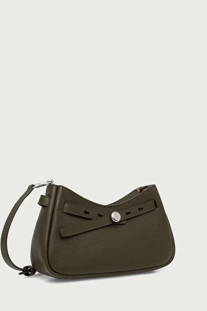 Bolso bandolera de piel Tory Burch Romy Zip para mujer