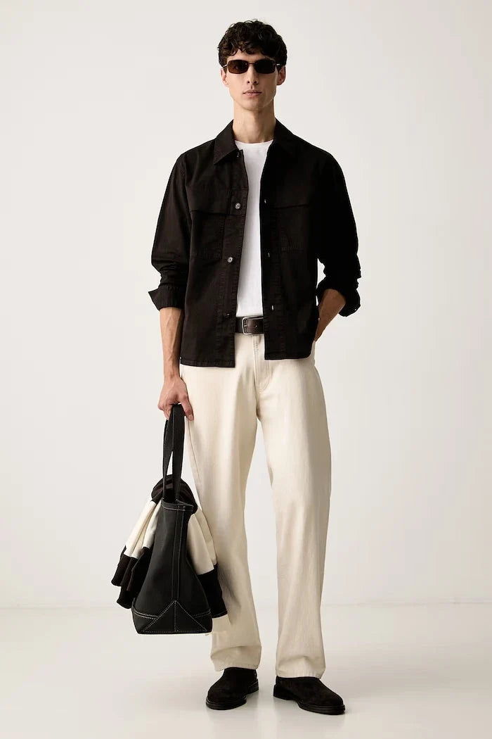 Camisa de hombre Marc O'Polo de algodón y elastano