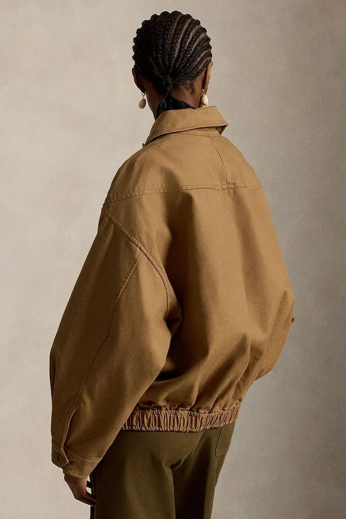Chaqueta Oversize de Algodón para Mujer Polo Ralph Lauren