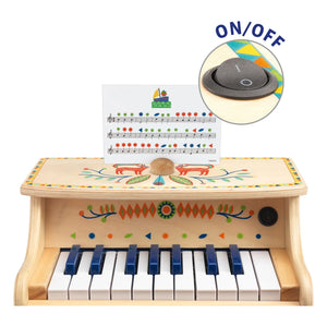 Djeco - Piano electrónico de 18 teclas