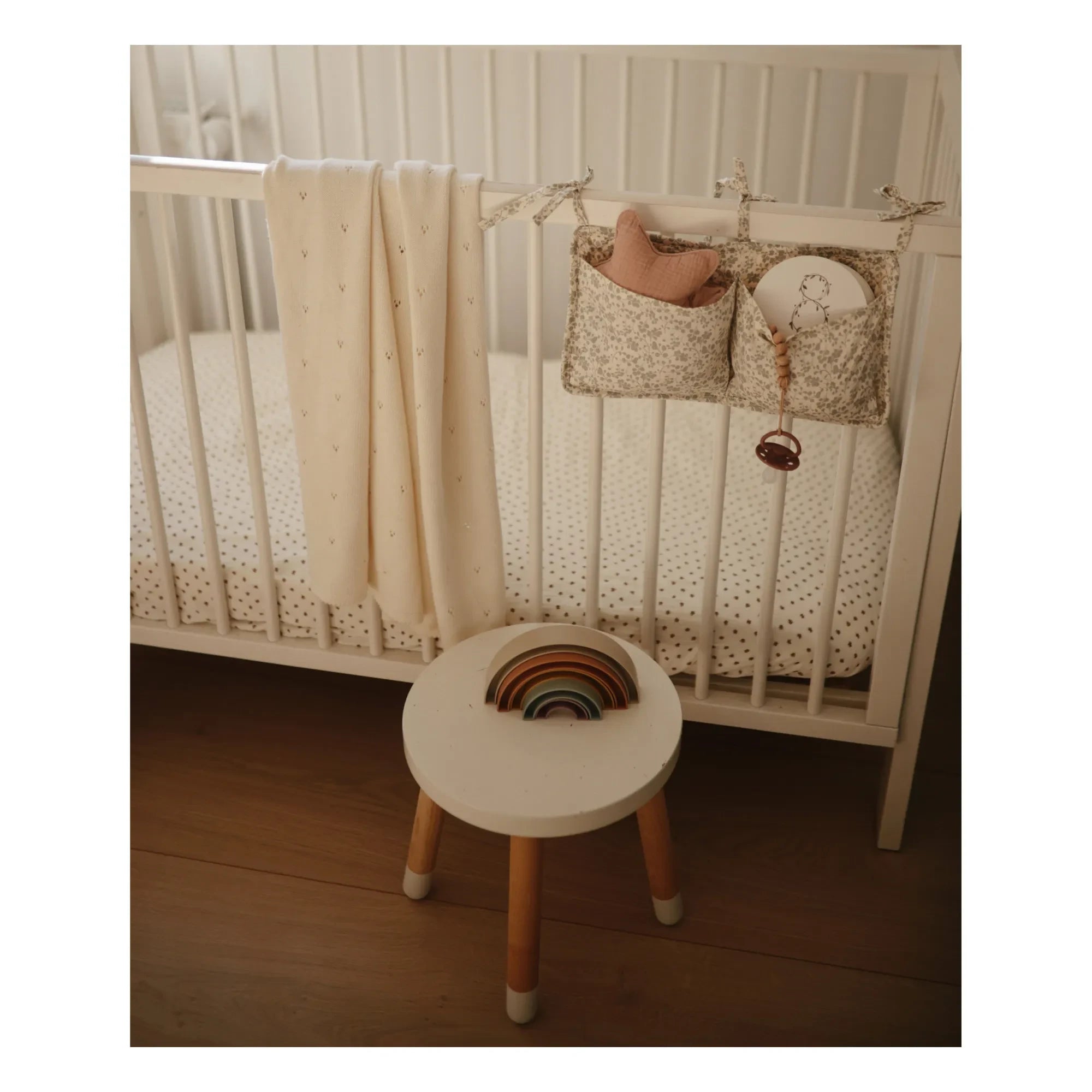 Mushie - Arcoíris apilable | Beige