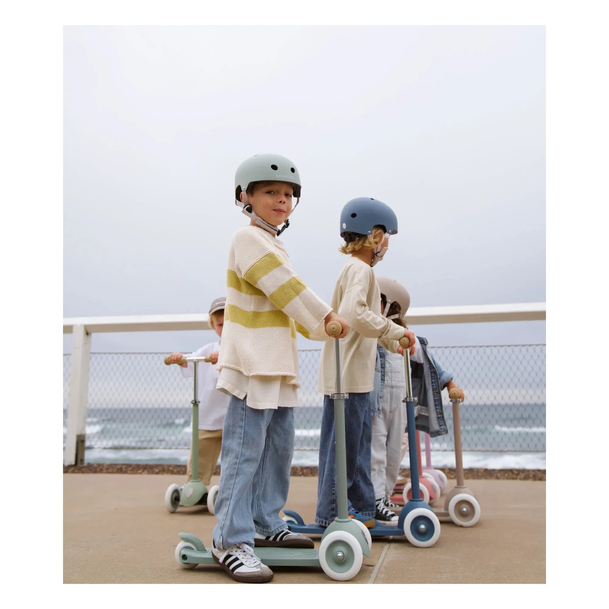 Banwood - Patinete ecológico | Verde