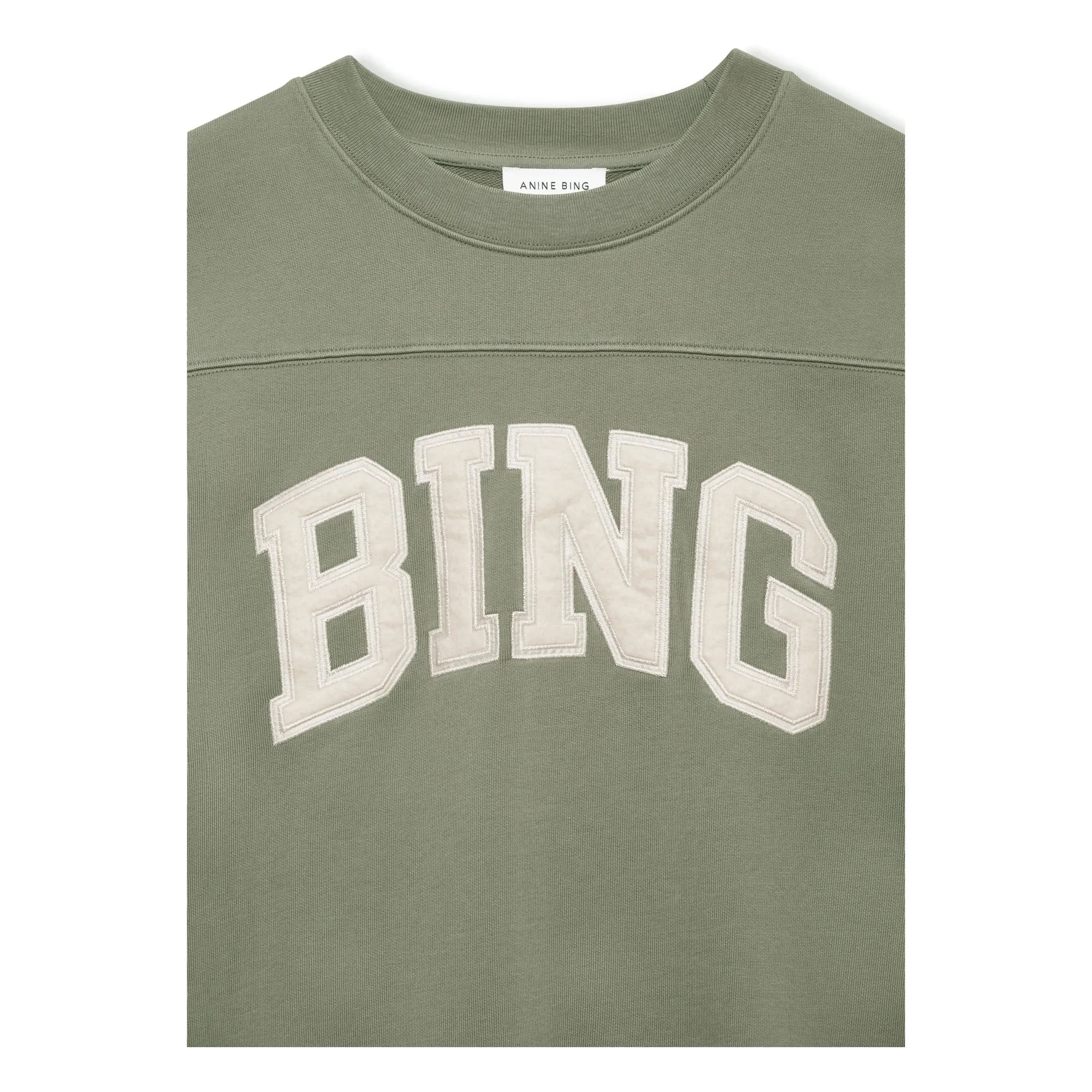 Anine Bing - Sudadera Trenton Bing | Verde oliva