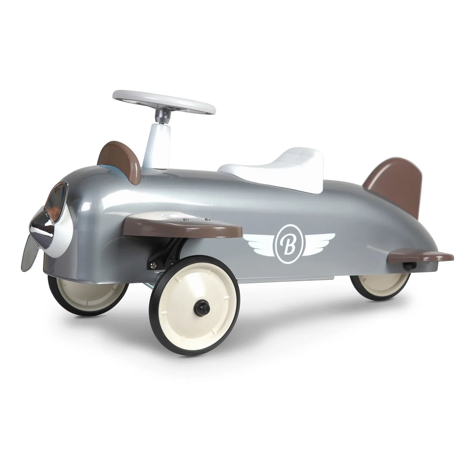 Baghera - Juguete andador con diseño de avión | Gris